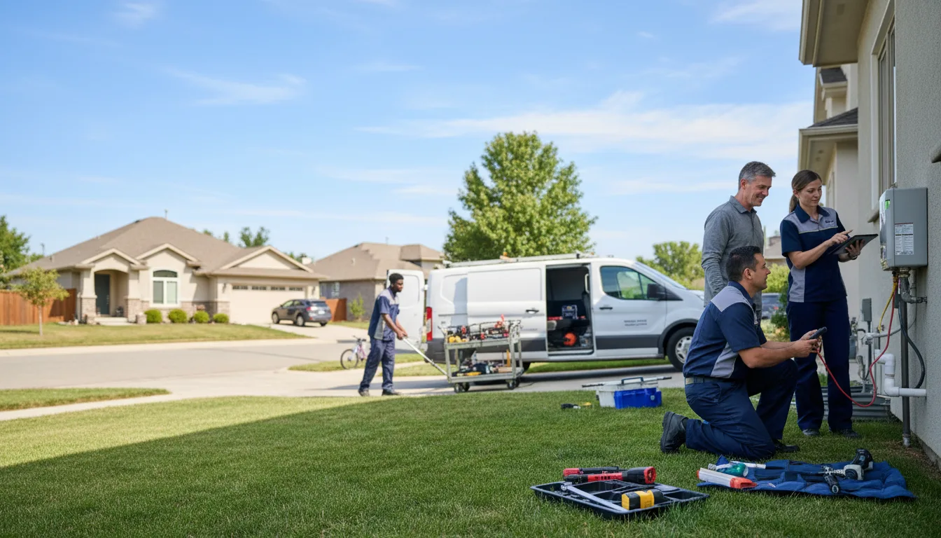 Tankless water heater service in Plato, MN